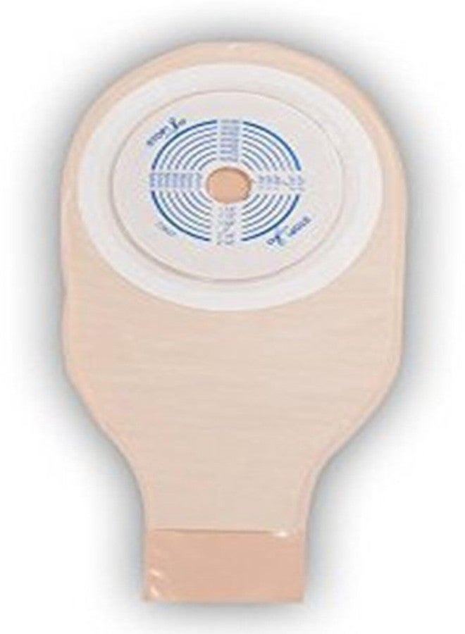 ConvaTec 125339 ActiveLife One-Piece Drainable Pouch with Pre-Cut Stomahesive Skin Barrier, Tape Collar, 12" Pouch with 1-Sided Comfort Panel, Tail Clip, Opaque, 1" Stoma Opening, Pack of 20